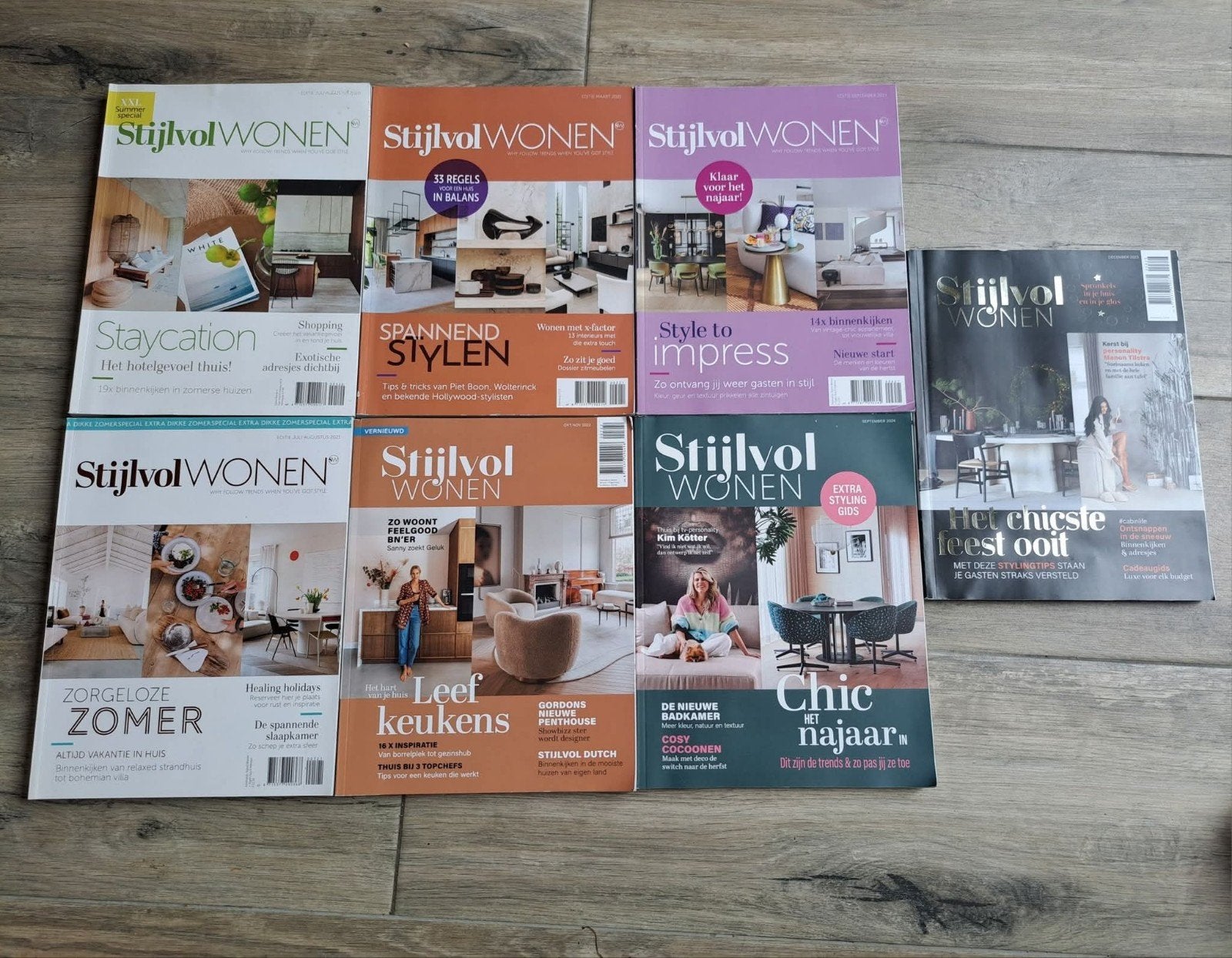 7x Stijlvol  wonen, Boeken, Ophalen of Verzenden, Gelezen, Overige typen