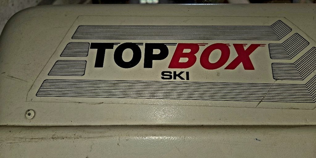 Top Box Ski dakkoffer, Ophalen, Gebruikt