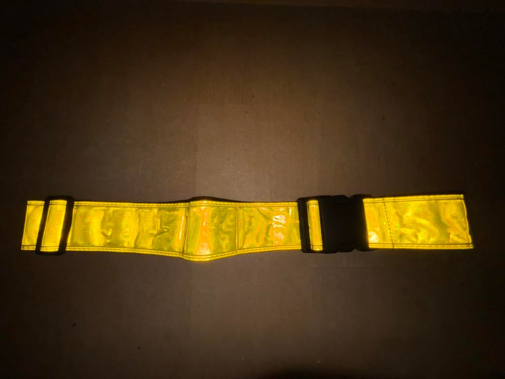 Defensie Reflecterende tonybelt riem 130 cm oefen doeleinden, Verzenden, Landmacht, Nederland, Kleding of Schoenen