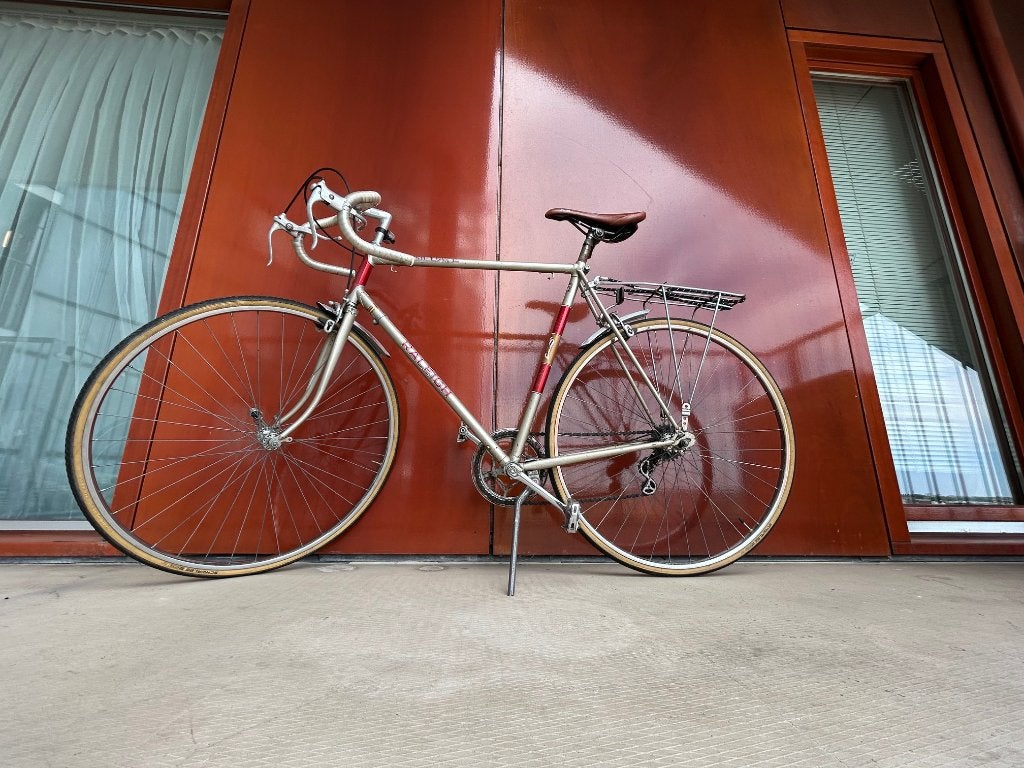 Vintage Engelse heren racefiets merk Raleigh, Minder dan 10 versnellingen, Gebruikt, Heren, Aluminium