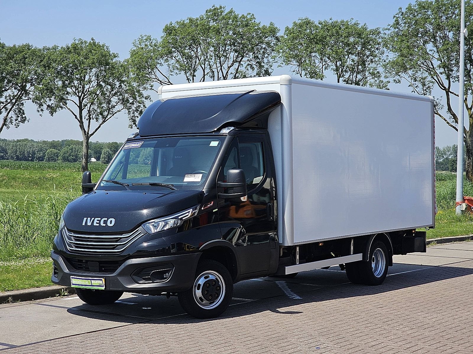 IVECO DAILY 40C18 3.0ltr ac aut euro6, Overige carrosserieën, Zwart, Diesel, Overige merken