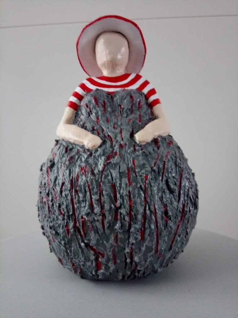 DIKKE DAME, beeld, keramiek, Ophalen, Nieuw, Fantasy