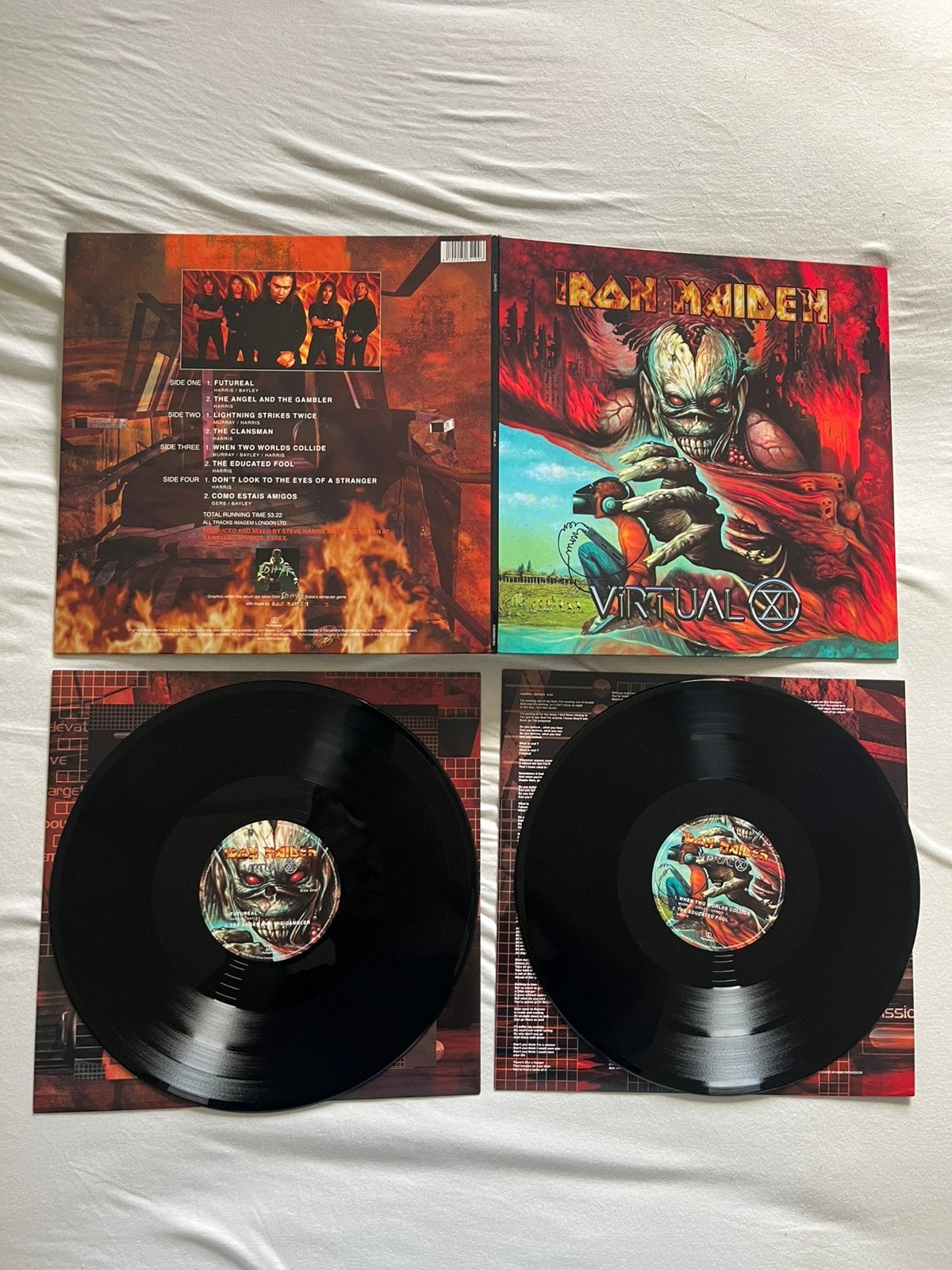 Iron Maiden Virtual Vinyl, Ophalen of Verzenden, Zo goed als nieuw
