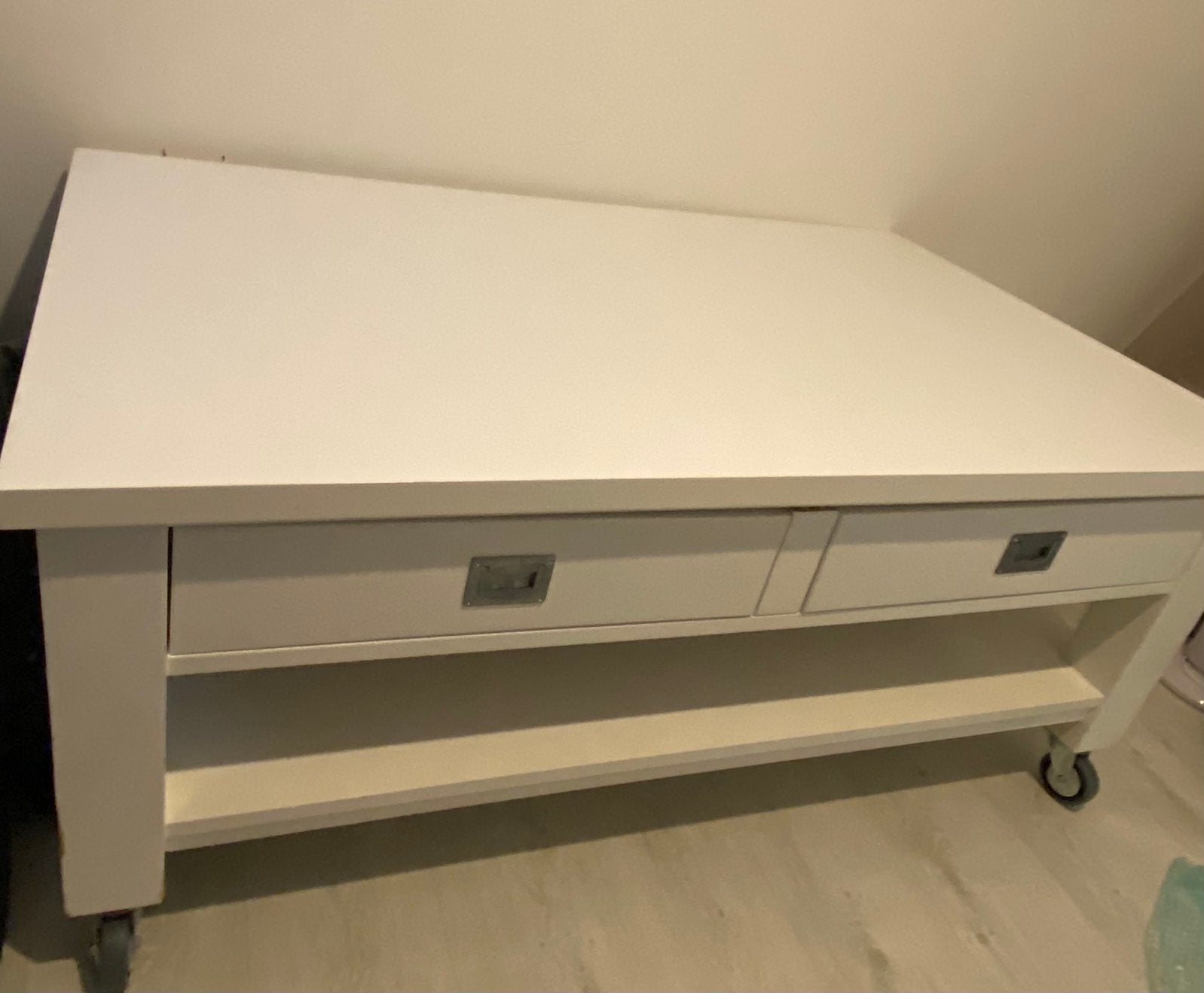 Tafel, Huis en Inrichting, Tafels | Salontafels, Ophalen, Gebruikt, 100 tot 150 cm, 50 tot 100 cm