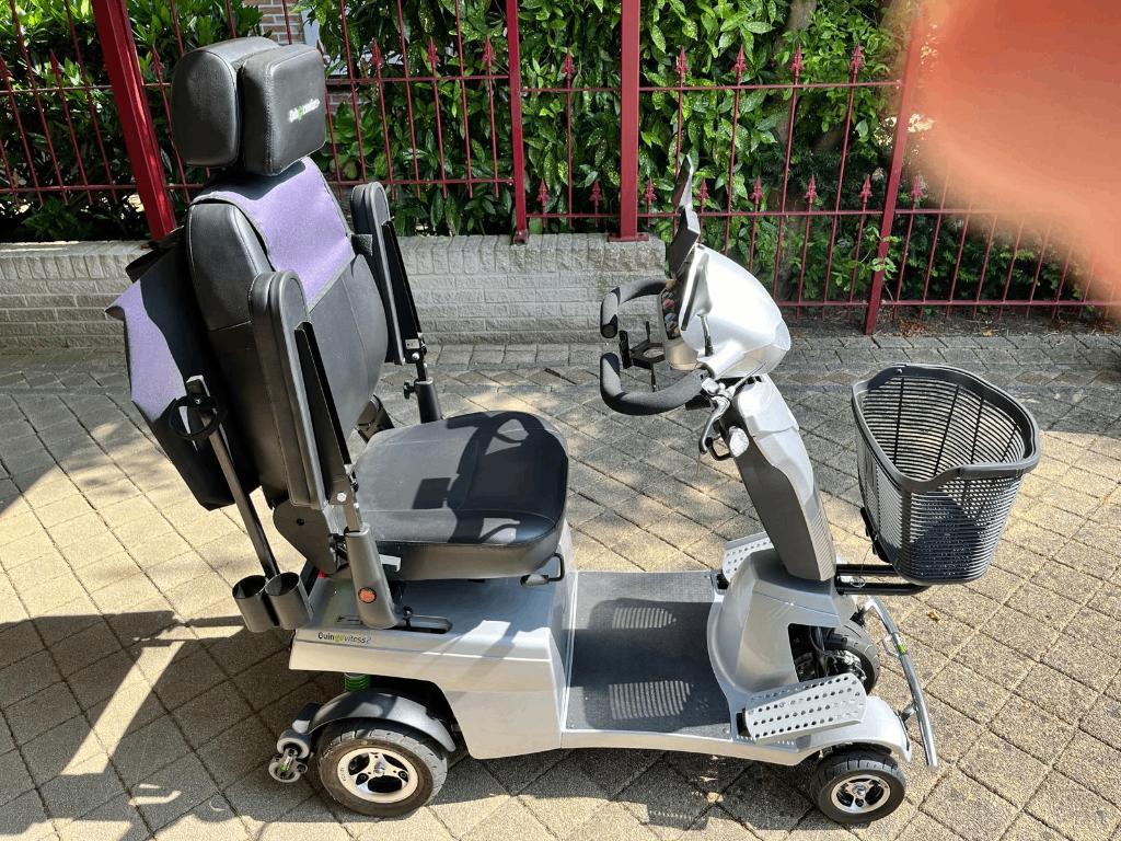 ZGAN scootmobiel Quingo Vitess 2, slechts 18 km gereden, Diversen, Ophalen, Zo goed als nieuw, Elektrische rolstoel