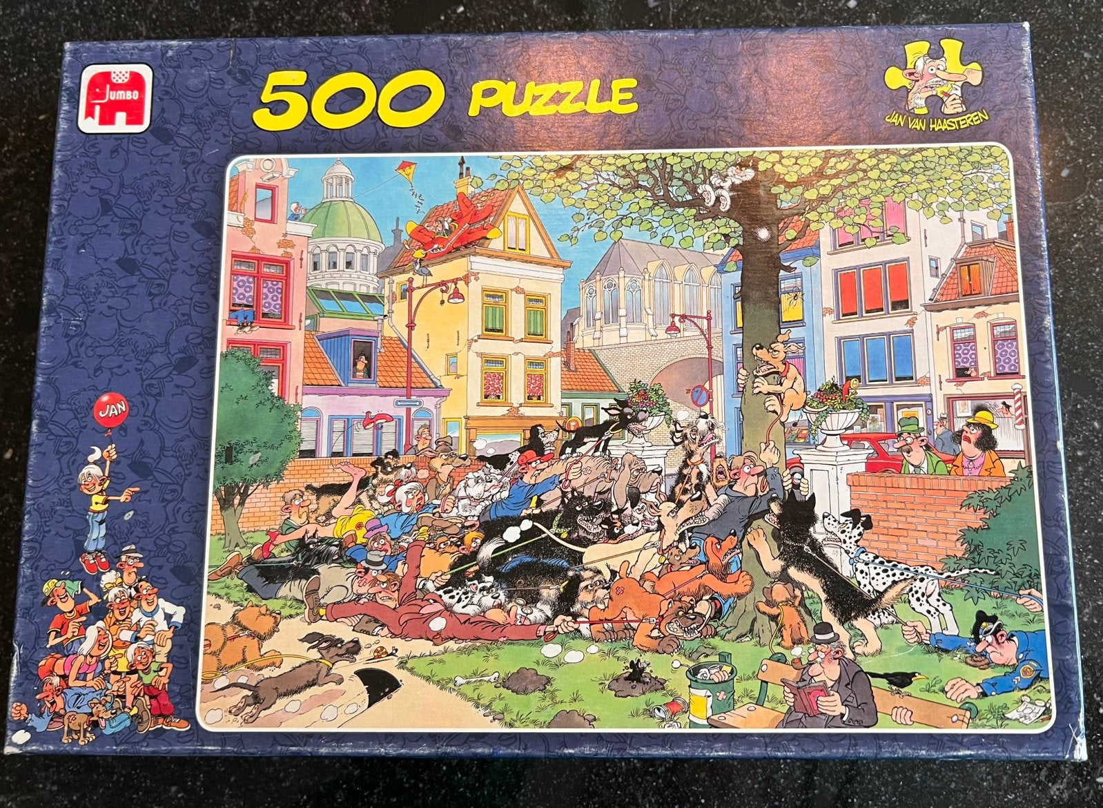 Jan van Haasteren 500 stukjes puzzel - Dieren in de Stad, Ophalen of Verzenden, Zo goed als nieuw