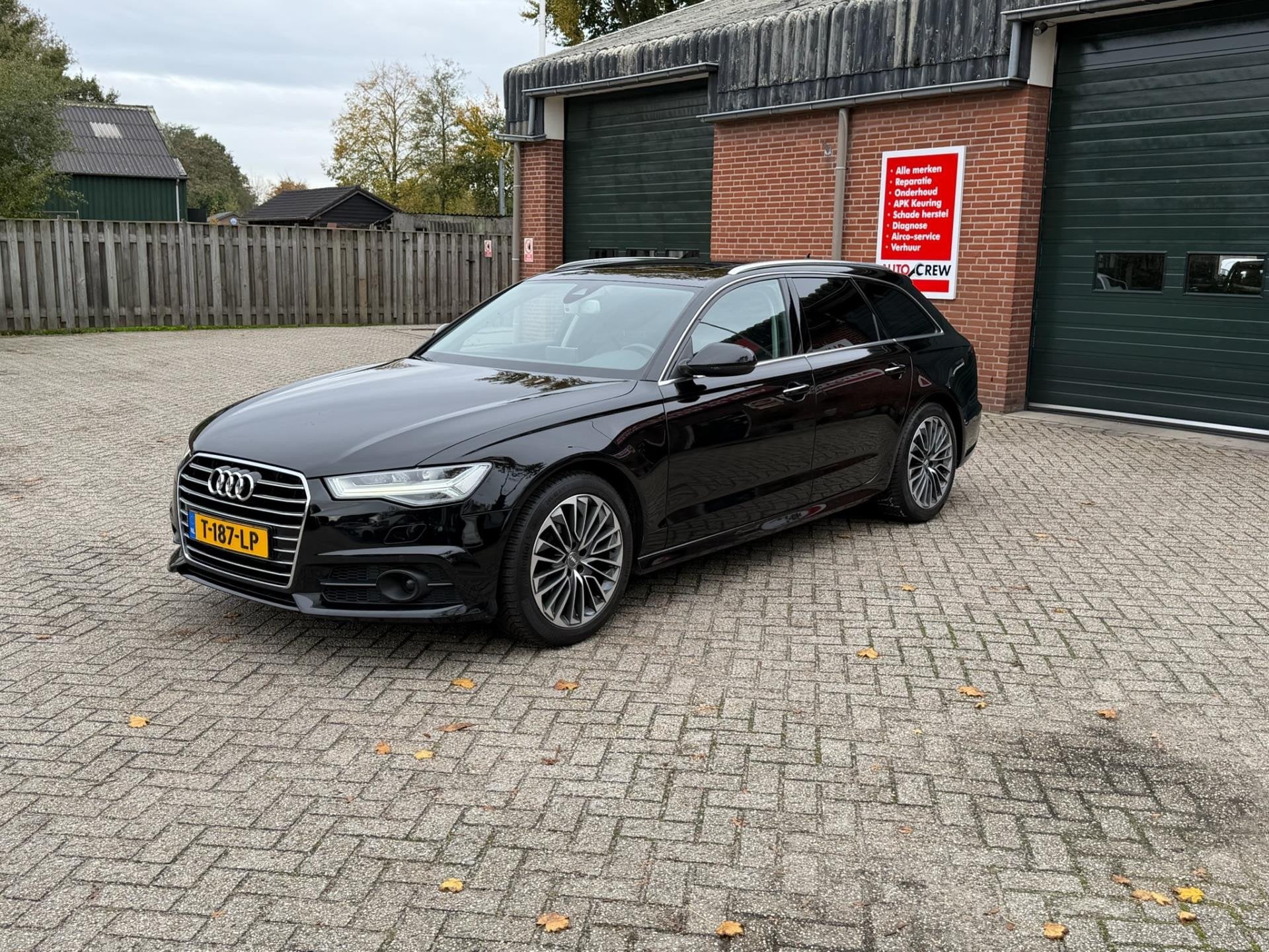 Audi A6 Avant 1.8 TFSI ultra Advance Sport, Auto's, Audi, Zwart, Leder, Automatische klimaatregeling, 93 €/maand