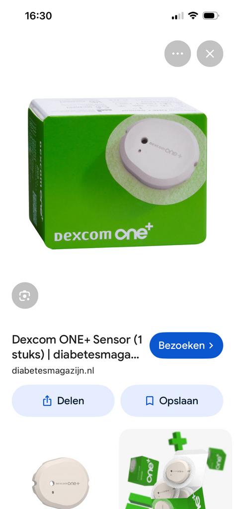Dexcom one+ te koop, Ophalen of Verzenden, Nieuw