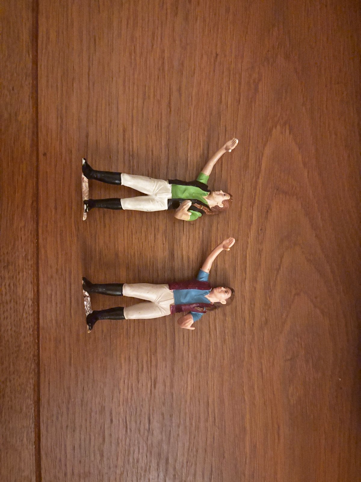Twee Schleich paardrijders poppetjes, Ophalen, Zo goed als nieuw, Jongen of Meisje