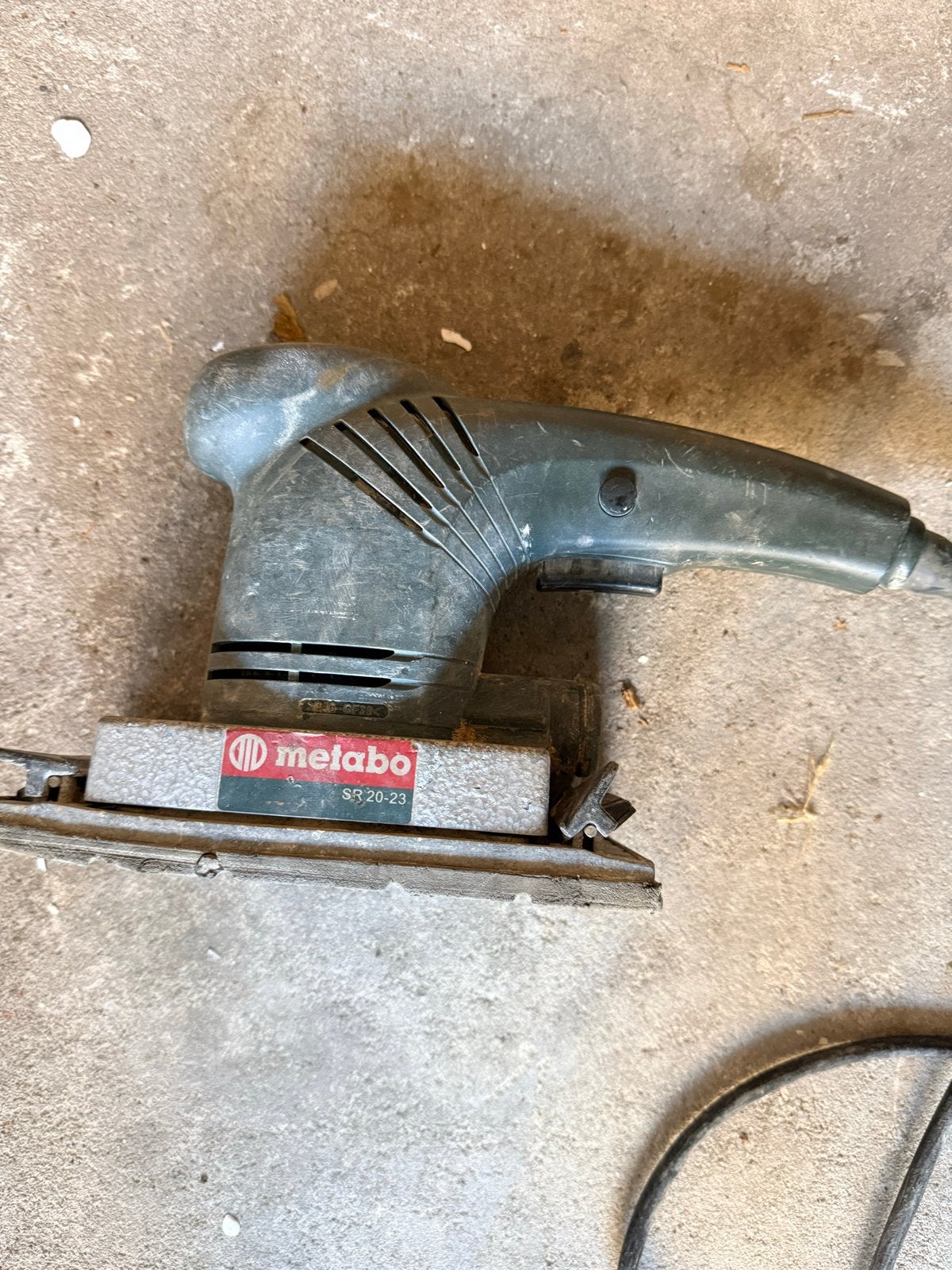 Metabo Vlakschuurmachine S/R 20-23 - Gebruikt, Ophalen, Gebruikt, Minder dan 600 watt, Vlakschuurmachine