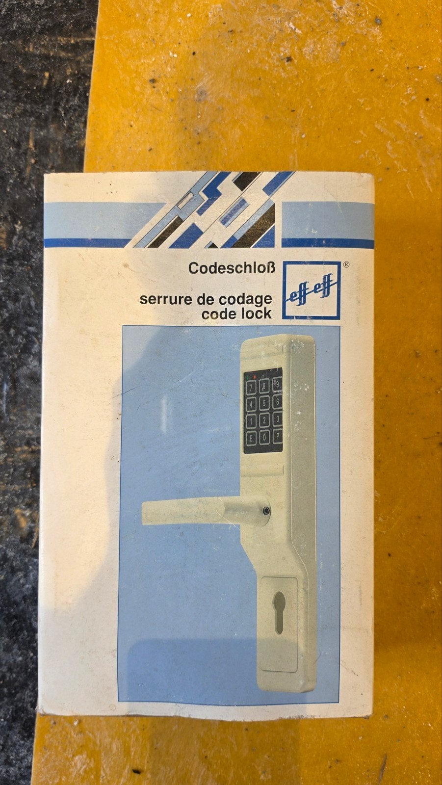 Nieuw Elektronisch Codeslot - Eff-Eff, Ophalen of Verzenden, Nieuw, Overige materialen, Slot