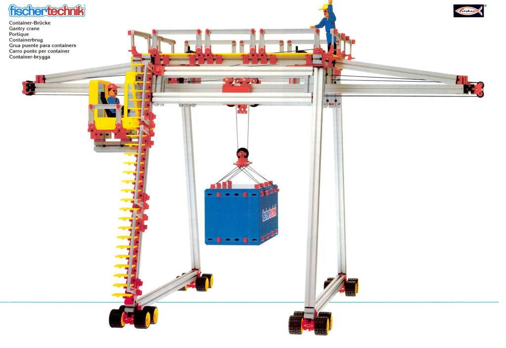 Fischertechnik Containerkraan (30479), Kinderen en Baby's, Speelgoed | Educatief en Creatief, Ophalen of Verzenden