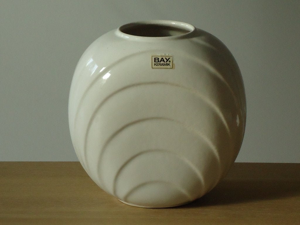 design vintage minimalisme vaas Bay W Germany ceramic vase, Ophalen of Verzenden