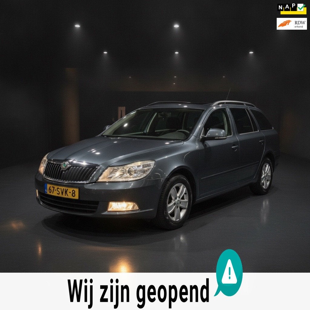 Skoda Octavia Combi 1.2 TSI Ambition Business Line-airco-ele, Auto's, Voorwielaandrijving, Euro 5, Parkeersensor, Gebruikt