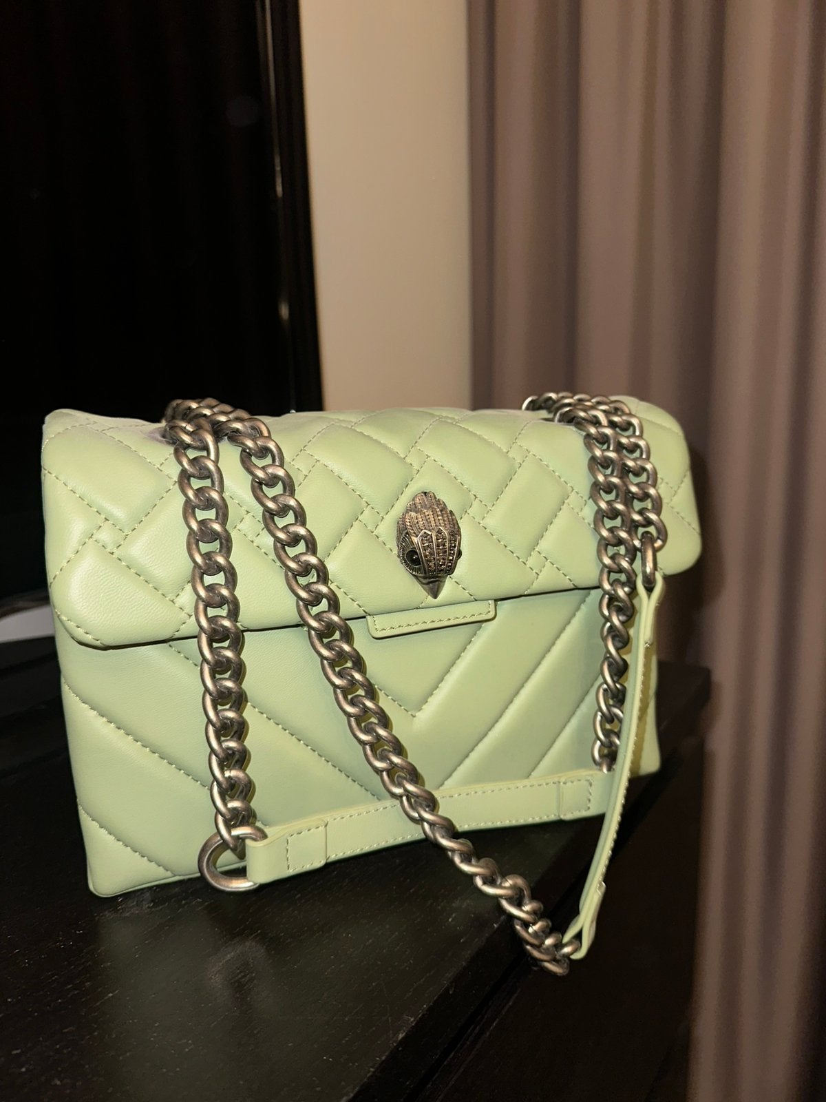 Kurt Geiger tas, Ophalen of Verzenden, Zo goed als nieuw, Groen, Handtas