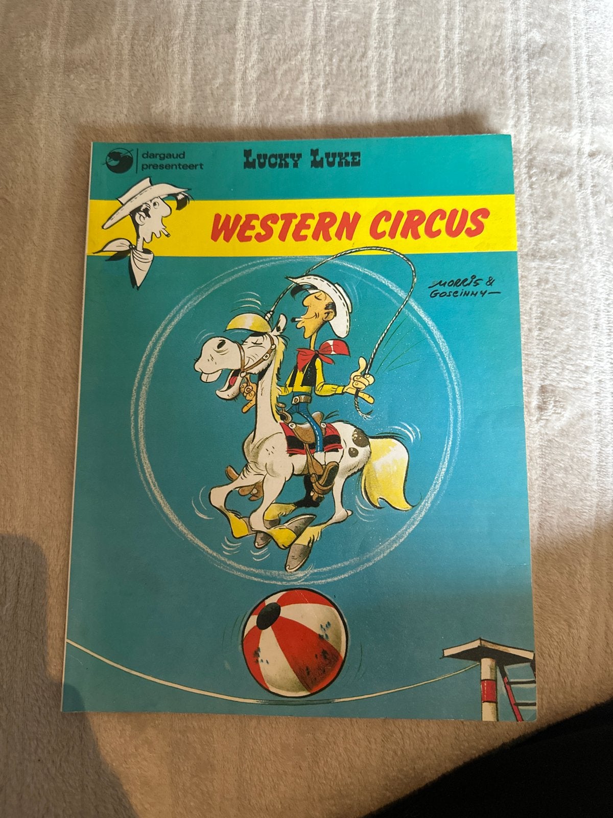 Lucky Luke - Western Circus (Dargaud), Eén stripboek, Ophalen of Verzenden, Gelezen