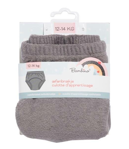 nieuw: Bambino oefenbroekje grijs 12-14 kg, Ophalen of Verzenden, Nieuw, Overige typen