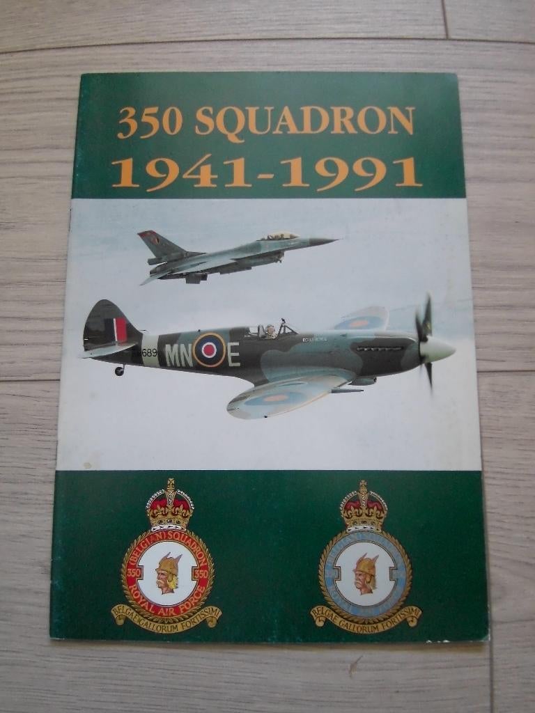 Belgian Air Force 350 Squadron 1941 - 1991, Verzenden, Zo goed als nieuw, Boek of Tijdschrift