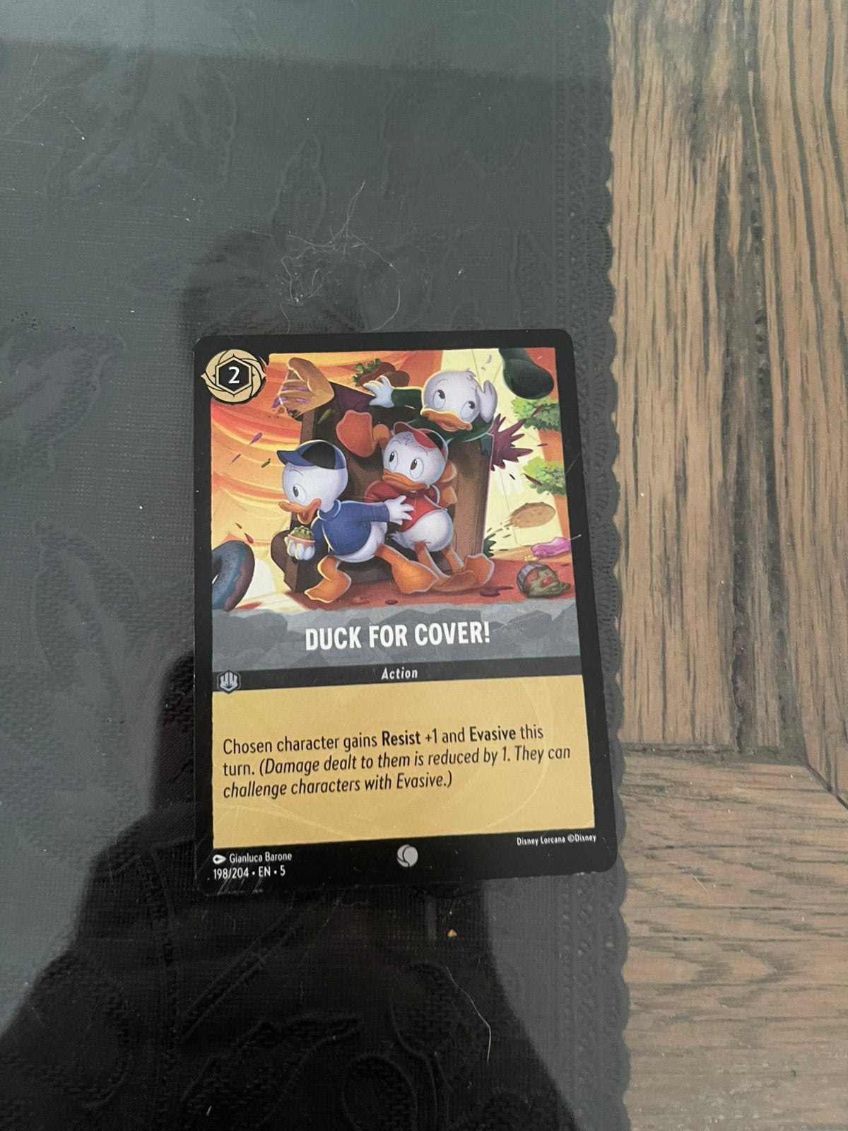 Het is een disni kaart, Ophalen of Verzenden, Nieuw, Losse kaart, Foil