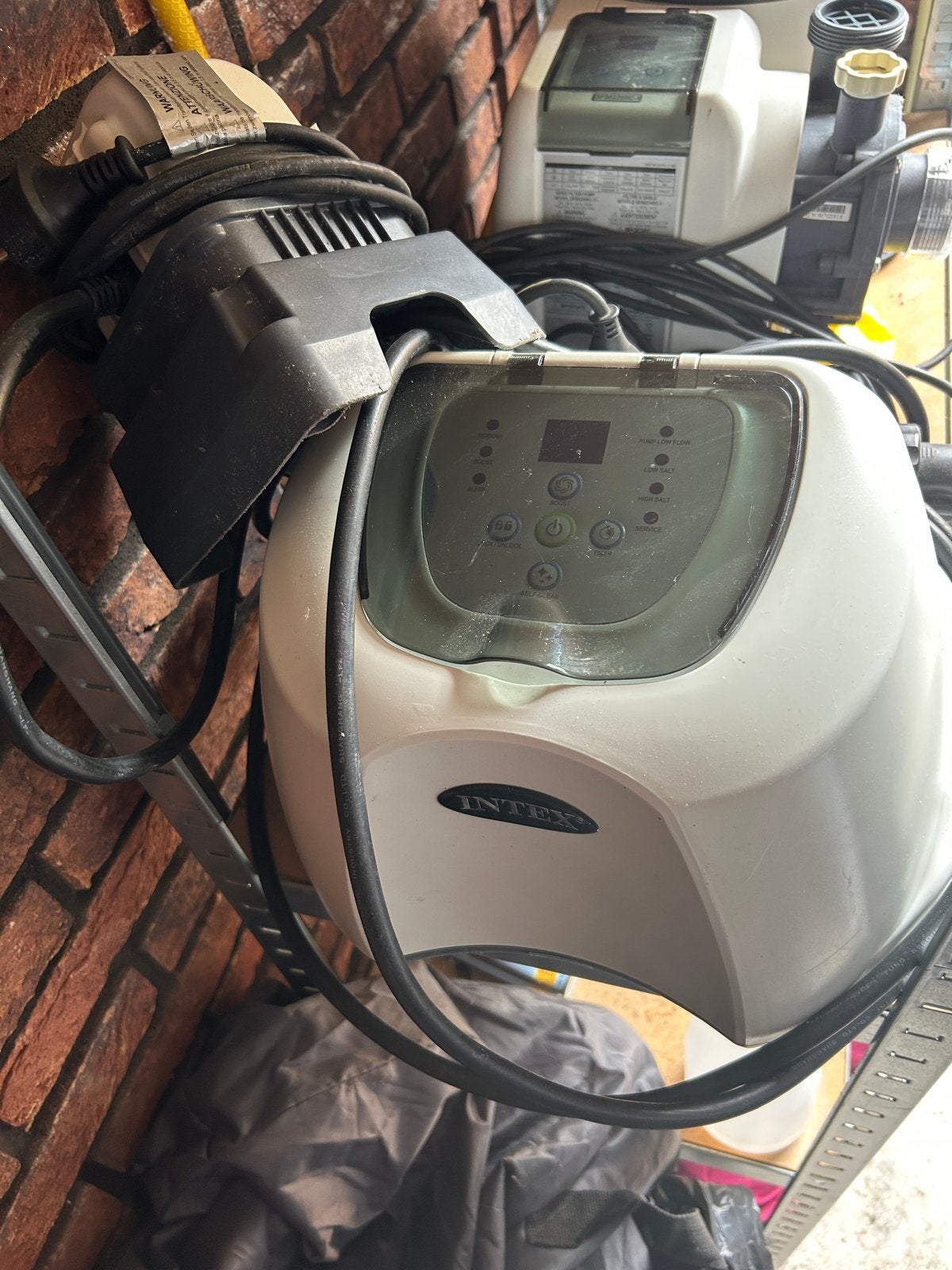 Intex Zoutwatersysteem - Schoon en helder zwembadwater, Ophalen, Gebruikt, Zwembadpomp