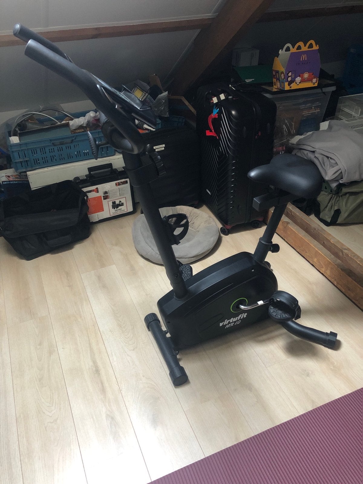 VirtuFit HTR 1.0 Hometrainer, Ophalen, Zo goed als nieuw, Metaal, Benen