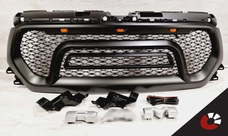 Grill Dodge Ram 1500 - 2019 t/m 2023 - Model 2 + verlichting, Ophalen of Verzenden, Nieuw, Dodge