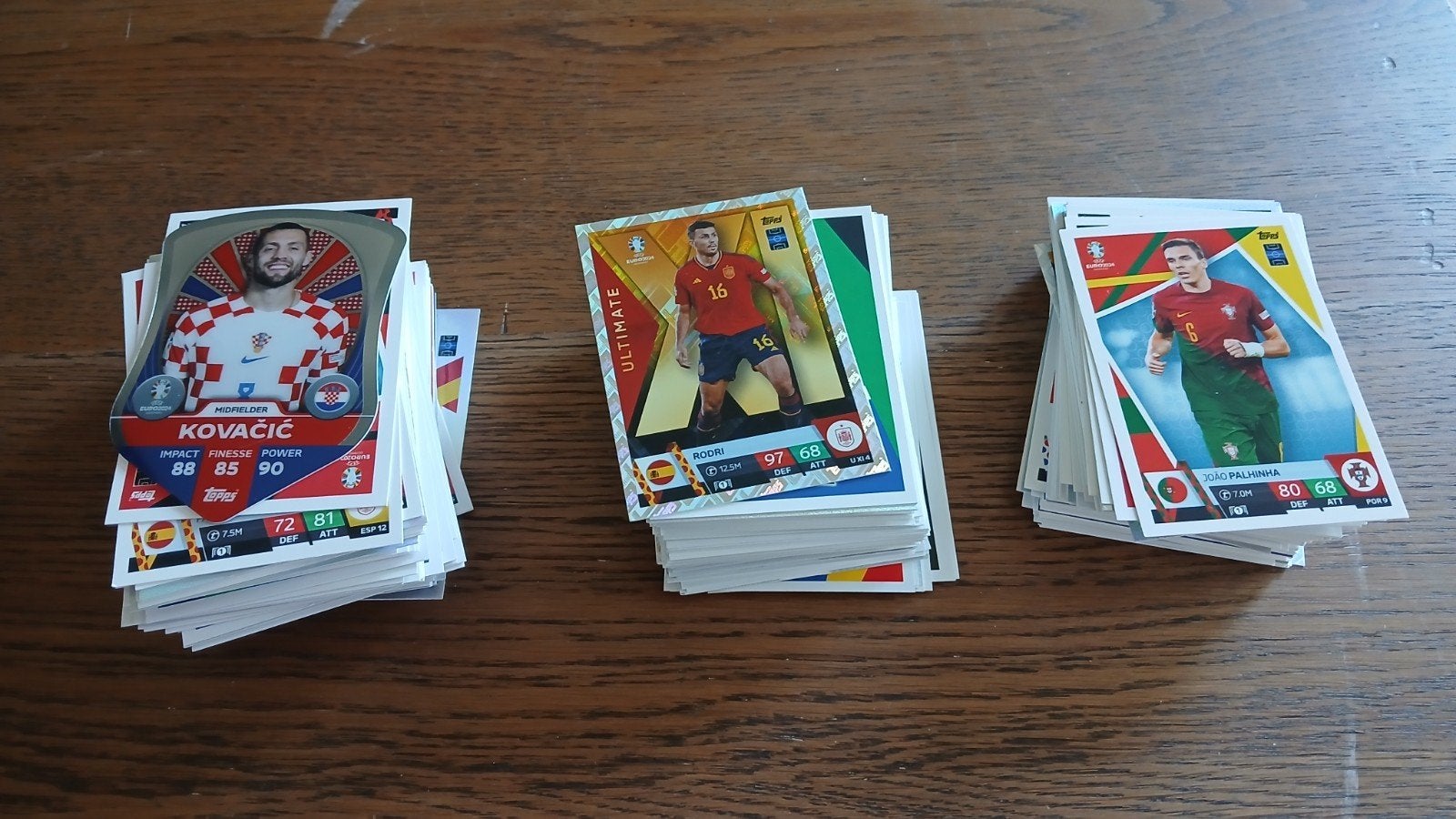 Honderden officiële UEFA voetbalplaatjes - Topps Match Attax, Ophalen of Verzenden, Gebruikt, Overige sporten, Poster, Plaatje of Sticker