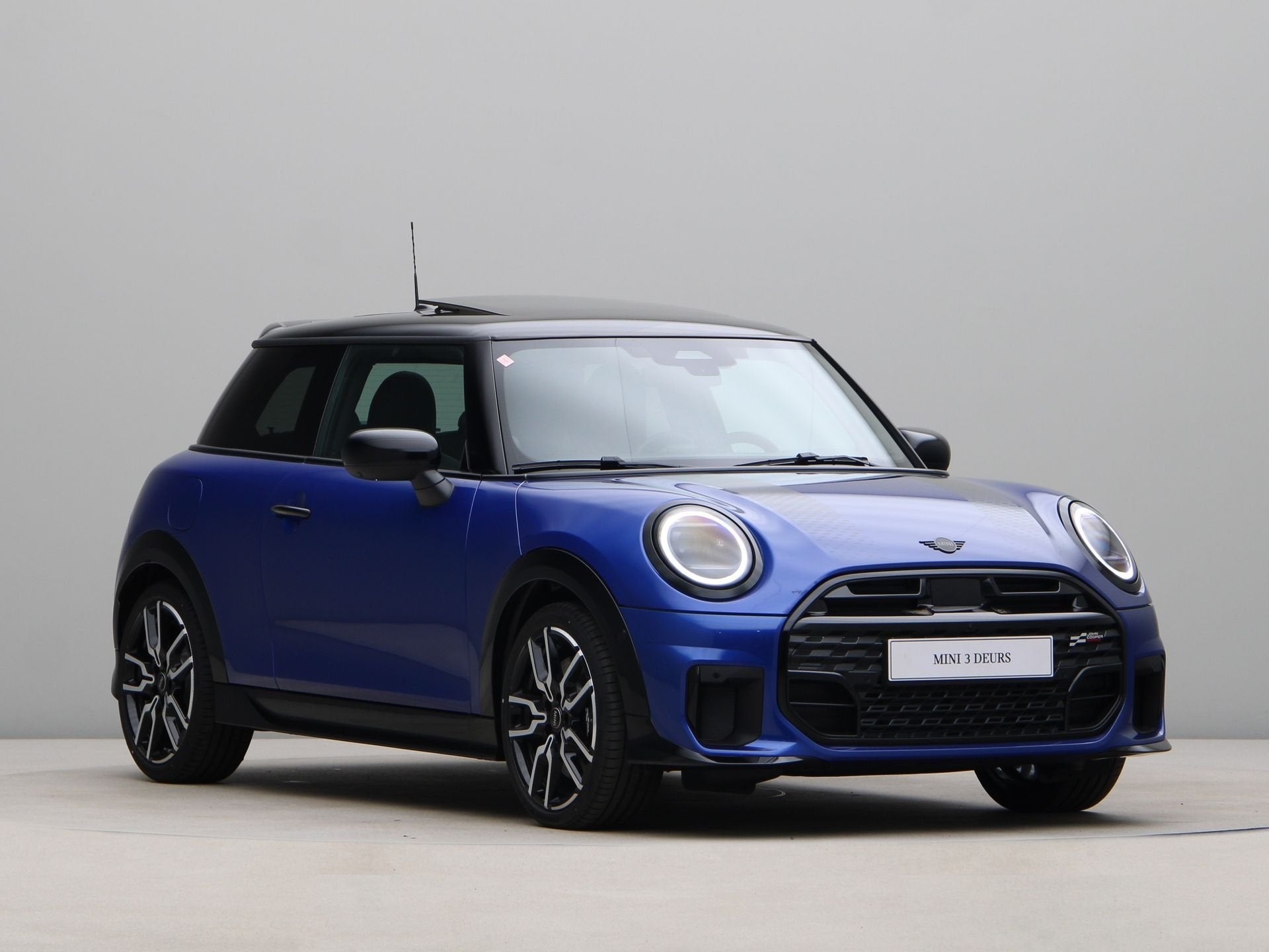 MINI Cooper S John Cooper Works Pakket XL PRIVATE LEASE EUR, Auto's, Zwart, 4 cilinders, Blauw, Bedrijf