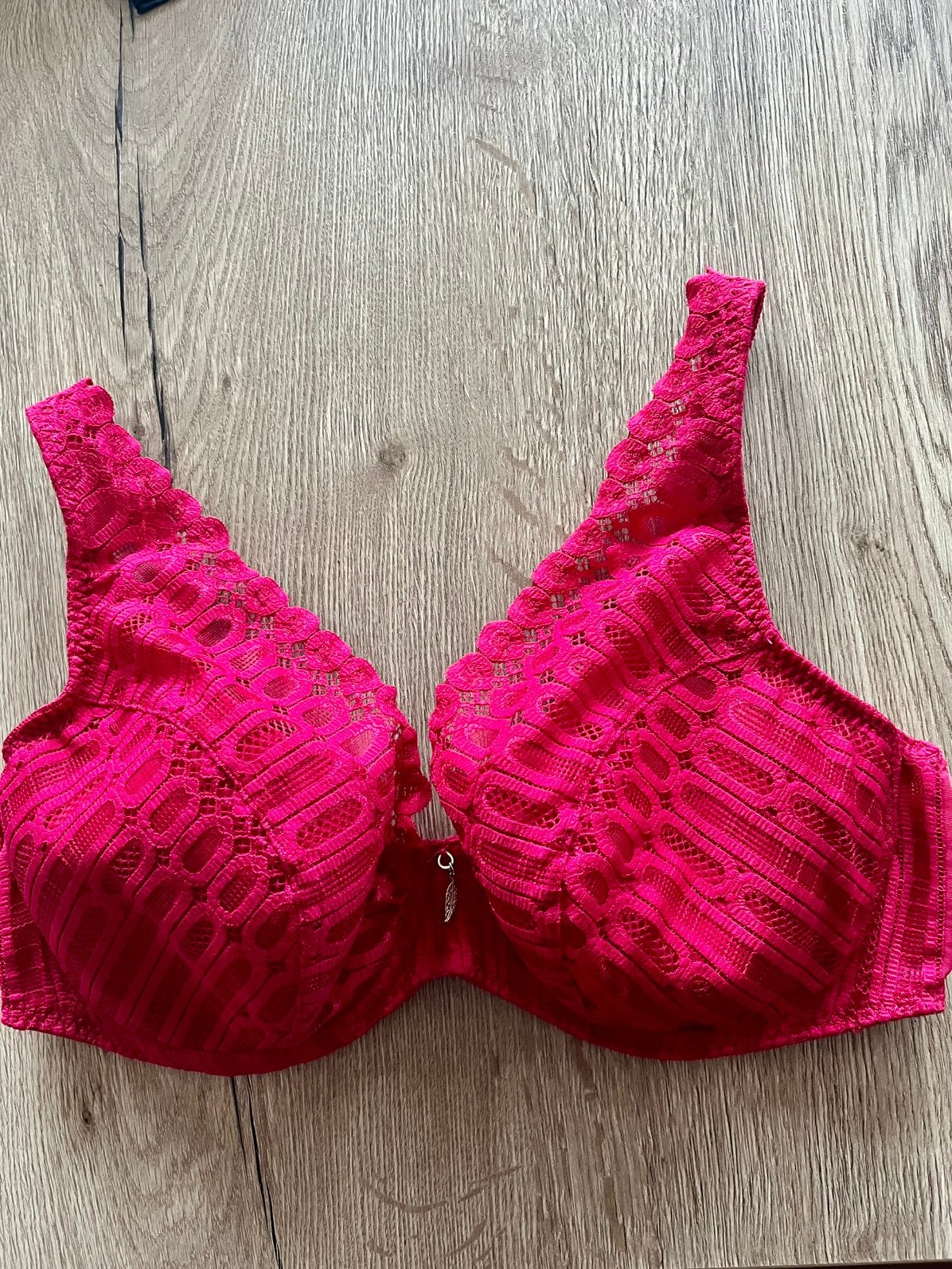 Prima donna 90E licht voorgevormd rood kant, Verzenden, BH, Rood