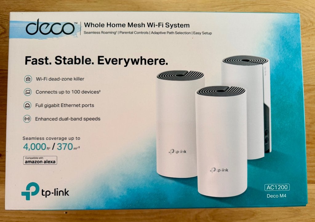 Nieuw! TP-Link Deco M4 AC1200 Mesh WiFi 3-pack | Gigabit, Ophalen of Verzenden, Nieuw, Tp-link