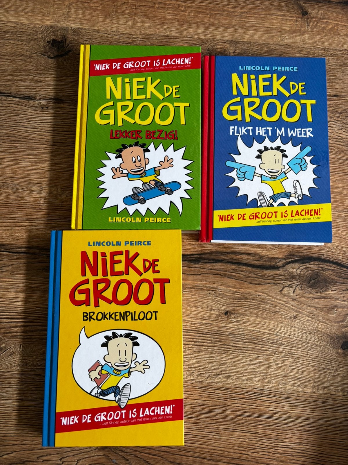 Niek de Groot, 3 kinderboeken, Ophalen, Zo goed als nieuw, Fictie algemeen