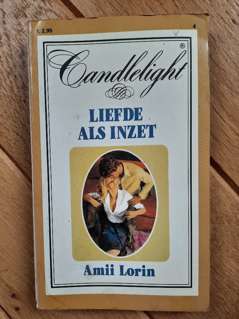 Candlelight - Amii Lorin - Liefde als inzet, Boeken, Romans, Ophalen of Verzenden, Zo goed als nieuw, Amii Lorin