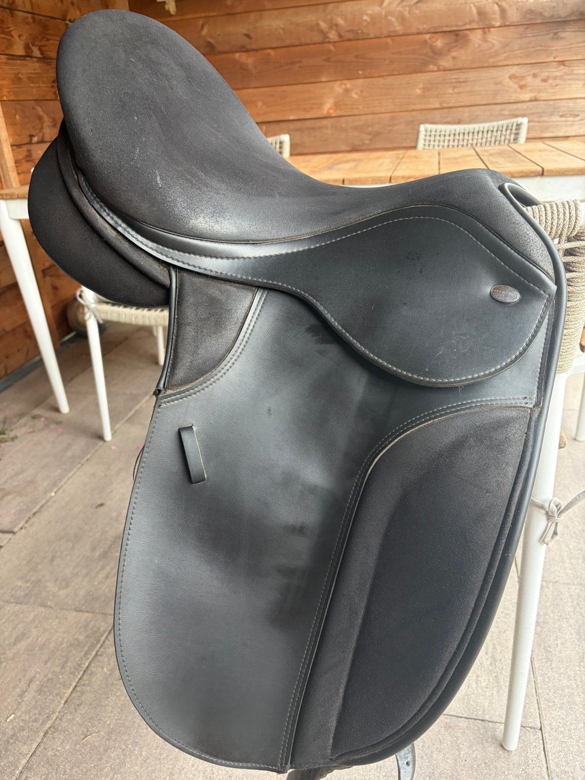 Thorowgood dressuur zadel, Ophalen, Gebruikt, Thorowgood, Middel