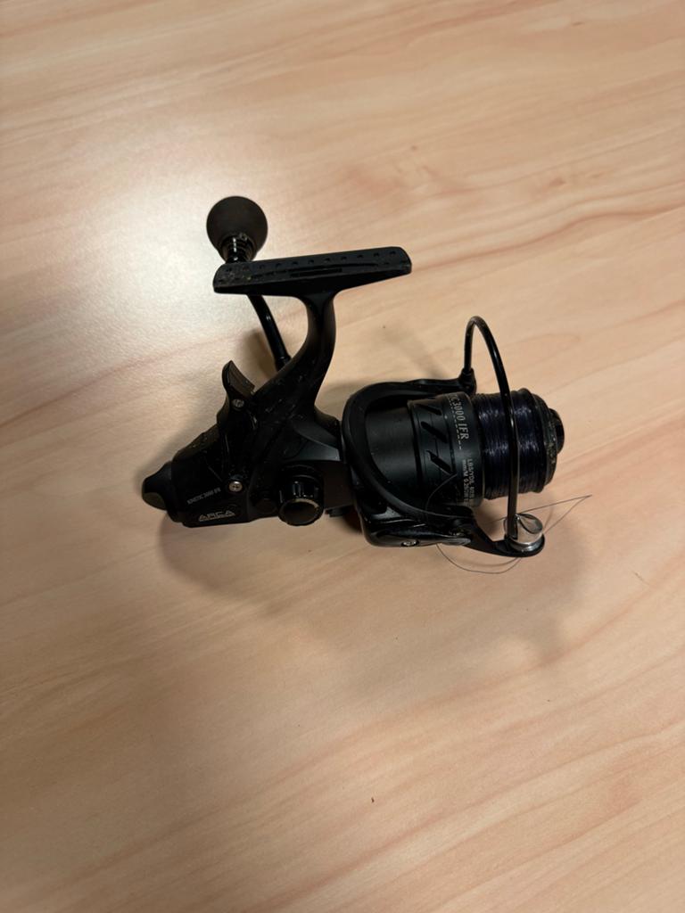 Mission Carp 12' hengel met Arca molen, Ophalen of Verzenden, Gebruikt, Complete set
