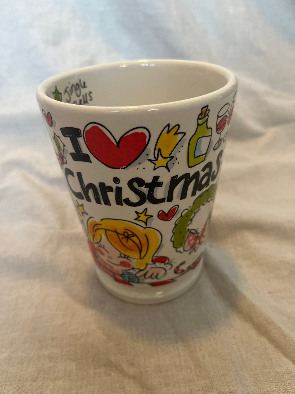 Blond Amsterdam Mok Groot - I Love Christmas, Blond Amsterdam, Overige typen, Ophalen of Verzenden, Zo goed als nieuw
