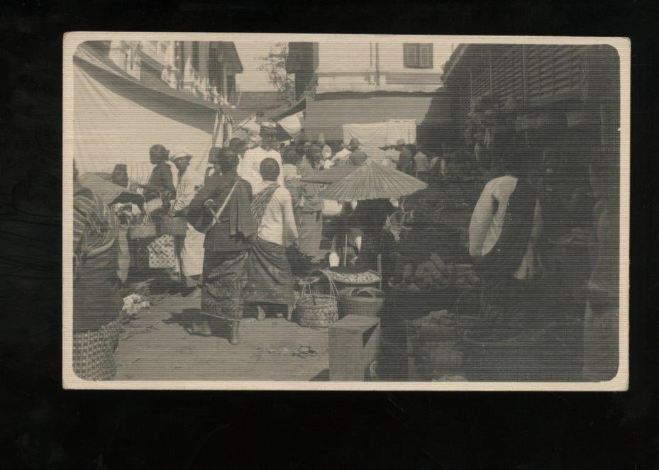 Nederlands indië  1935 fotokaart pasar Medan (33-19), Ophalen, 1920 tot 1940, Buiten Europa