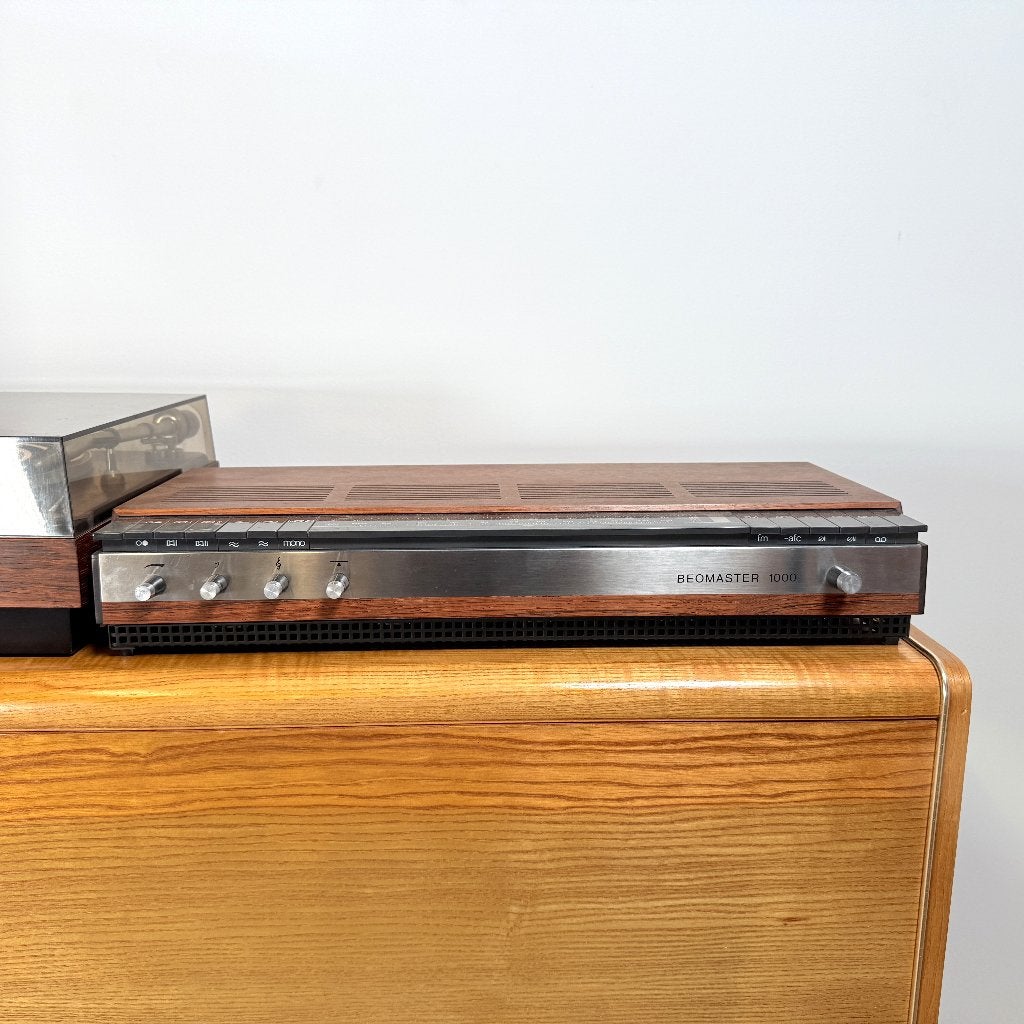 Vintage Bang & Olufsen set – Beomaster + Beogram + 4x Beovox, Gebruikt, Dk, Dk, Bang & Olufsen