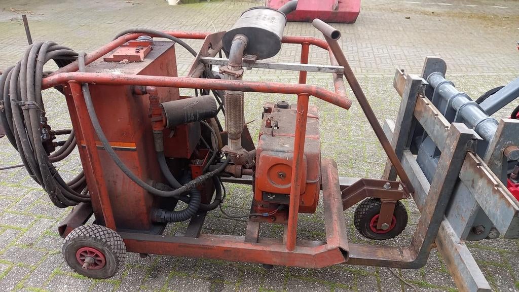 Hydraulische set, Ophalen