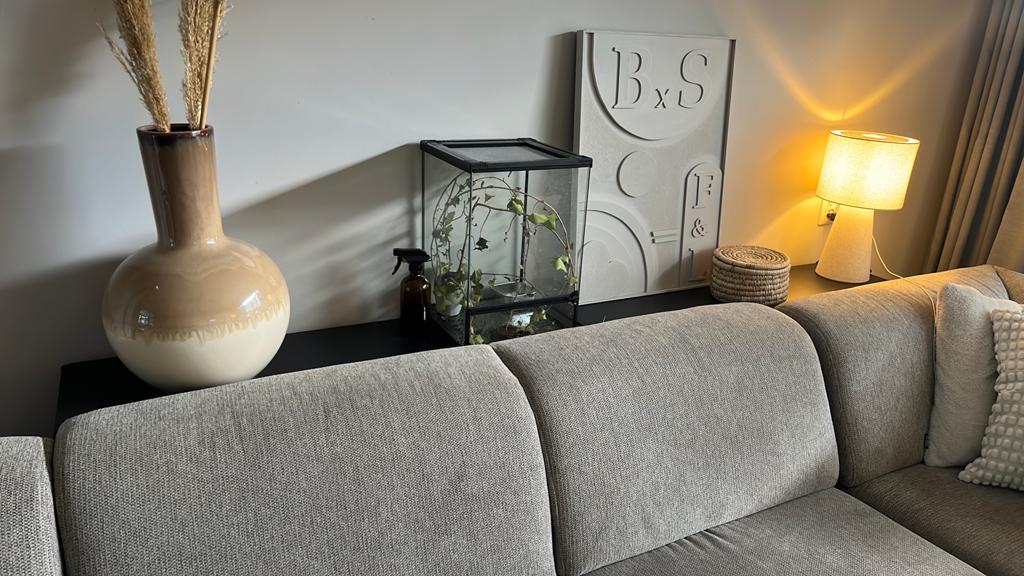 2x zwart sidetable, Ophalen