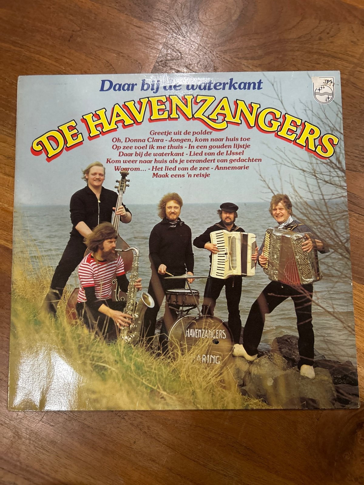 De Havenzangers - Daar bij de waterkant LP (Philips), LP, Ophalen of Verzenden, 12 inch, Gebruikt