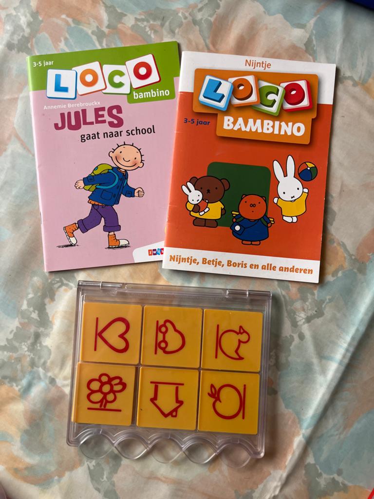 LOCO Bambino: Jules gaat naar school & Nijntje set, Kinderen en Baby's, Speelgoed | Educatief en Creatief, Ophalen of Verzenden