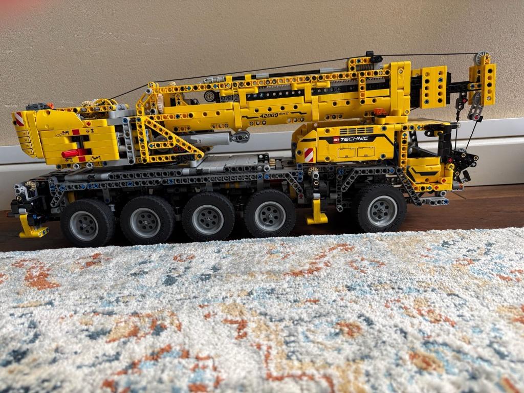 Lego technic 42009 mobiele kraan, Ophalen, Zo goed als nieuw