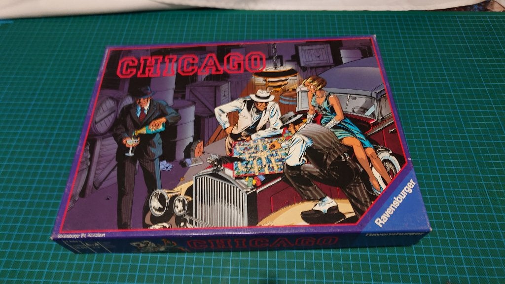 Chicago bordspel van Ravensburger, Drie of vier spelers, Ophalen of Verzenden, Gebruikt, Ravensburger