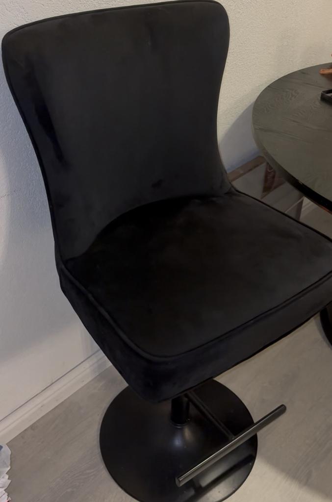 2 Bar stoelen, 60 tot 90 cm, Nieuw, Ophalen of Verzenden, In hoogte verstelbaar