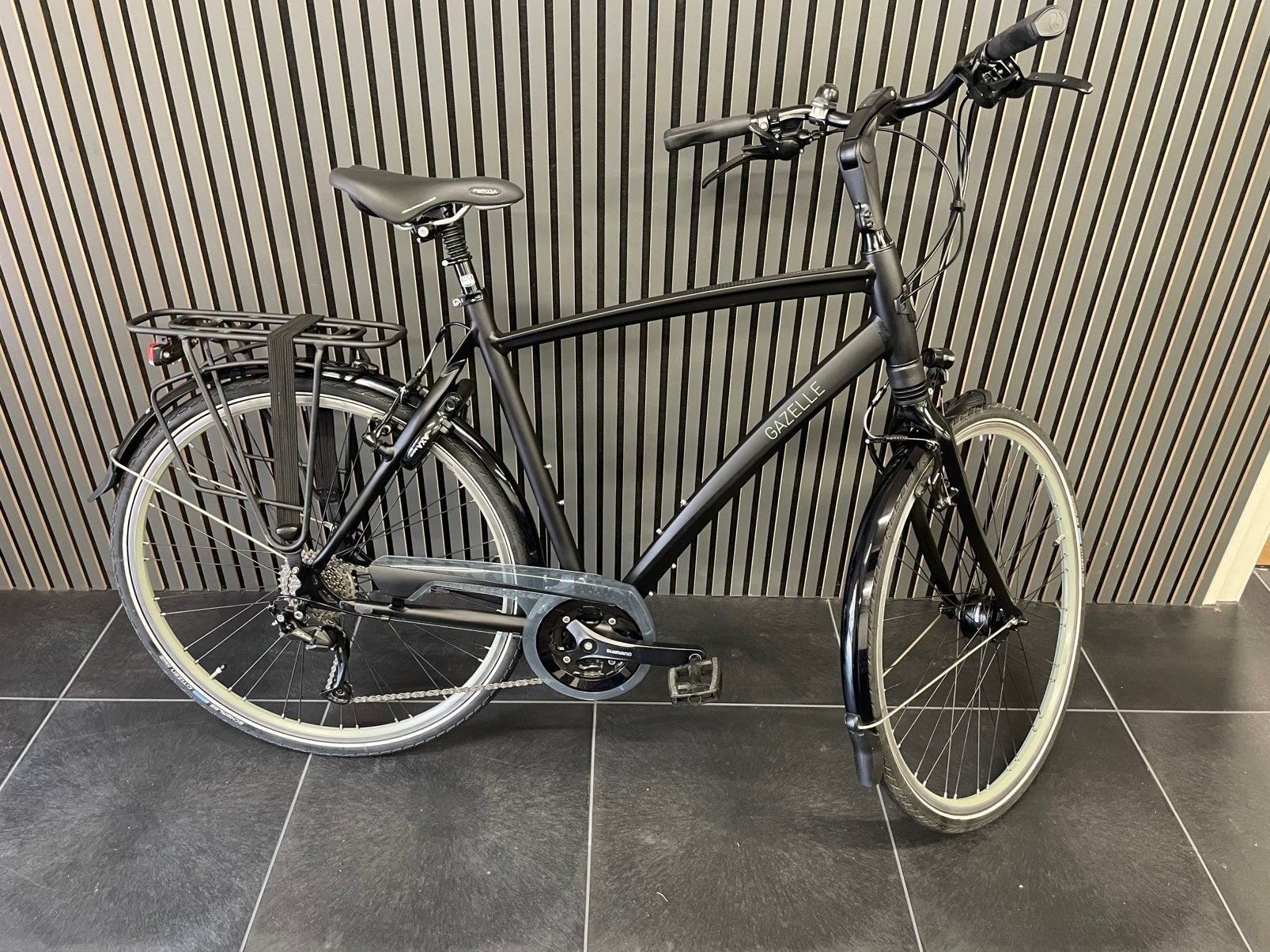 NIEUWSTAAT Gazelle chamonix t27 H57, Ophalen, Versnellingen, Zo goed als nieuw, 57 tot 61 cm