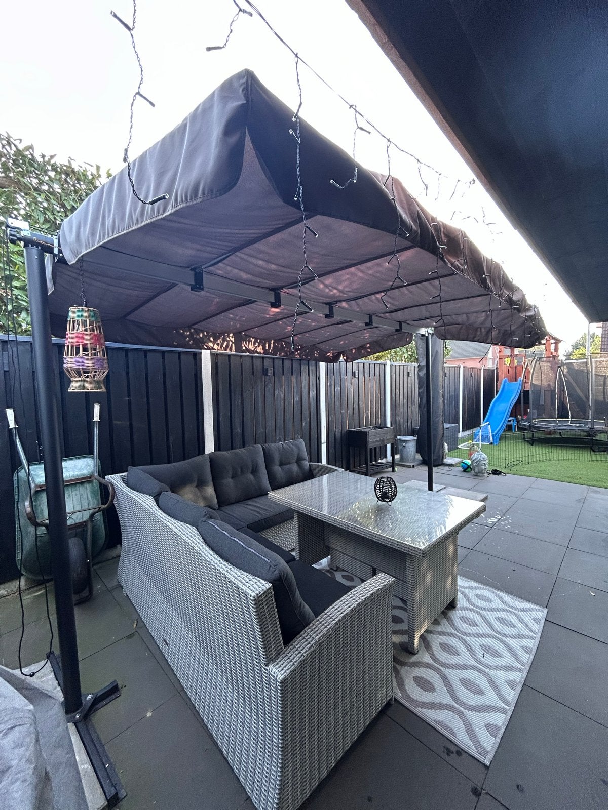 Mooie pergola 3x3 - Altijd binnen gestaan in de winter, Tuin en Terras, Ophalen of Verzenden, Zo goed als nieuw, Tuinpaviljoen