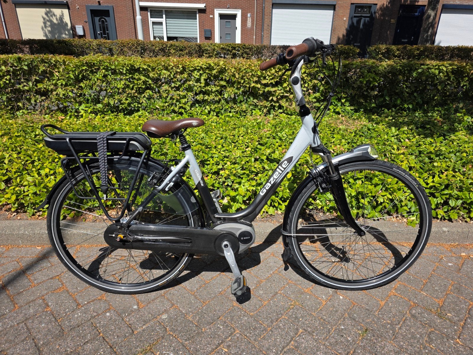 Keurig nette Gazelle Orange met Bosch middenmotor, 47 tot 50 cm, Versnellingen, Ophalen of Verzenden, Zo goed als nieuw