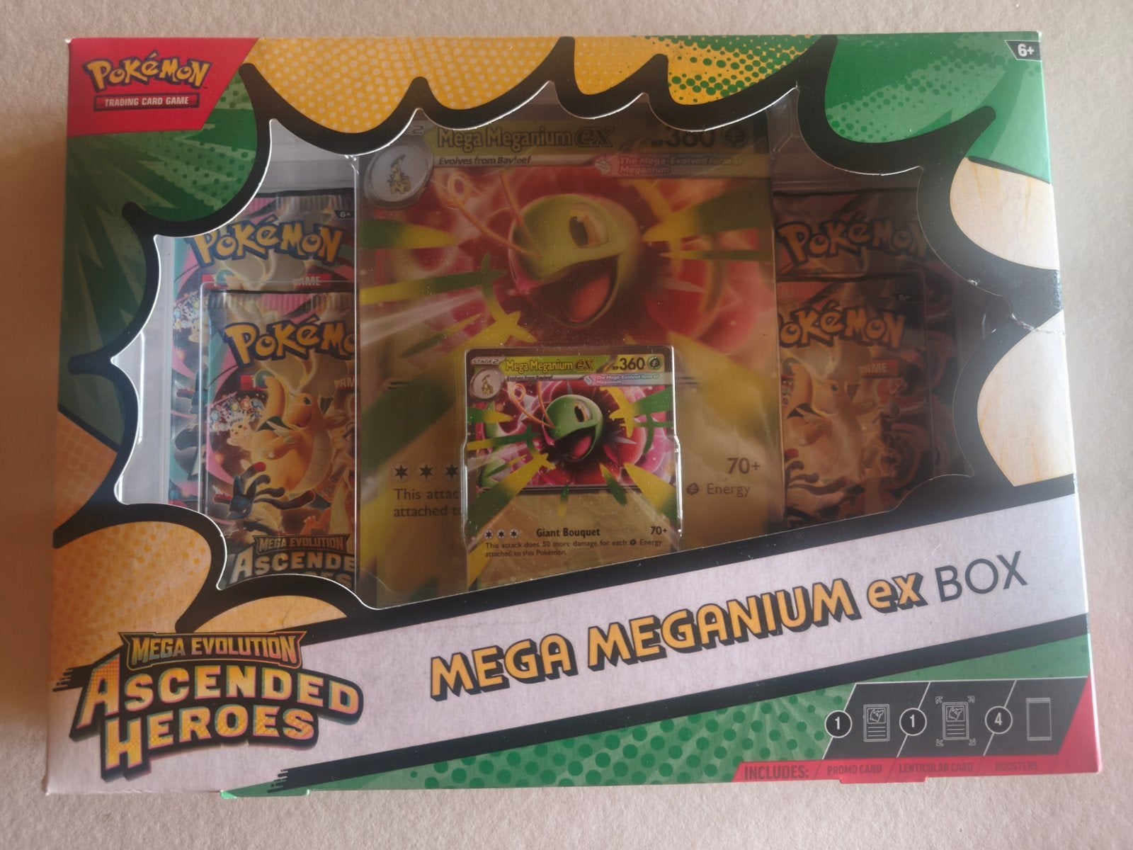 Pokémon Mega Meganium EX Box - Ascended Heroes, Ophalen of Verzenden, Nieuw, Overige typen