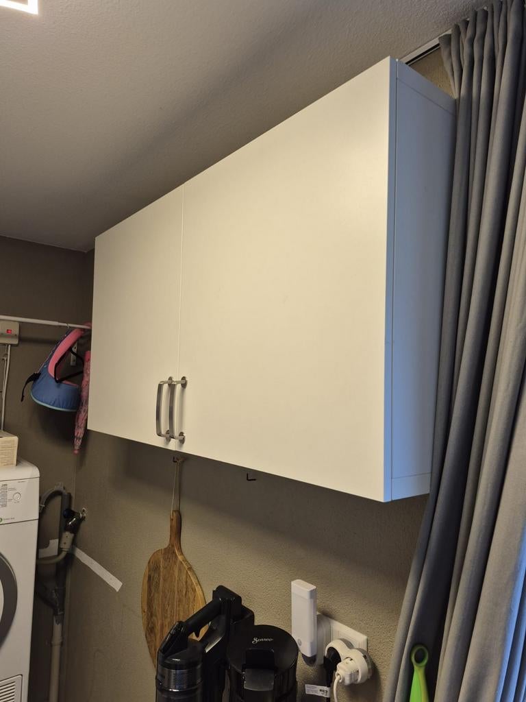 Witte Ikea Besta Bovenkast 120x60x20cm, Ophalen, Gebruikt