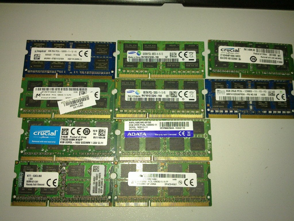 8GB DDR3 SODIMM laptop geheugen, Computers en Software, RAM geheugen, Ophalen, Zo goed als nieuw, DDR3, Laptop